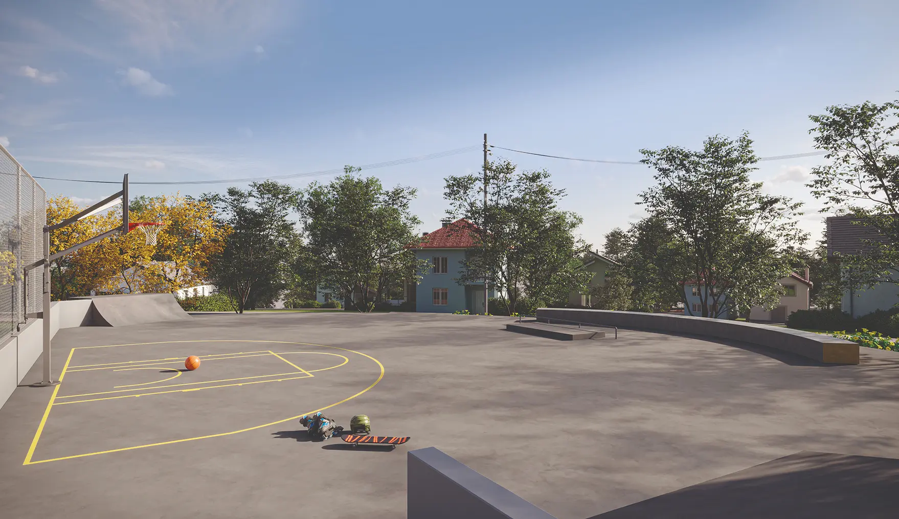PRAÇA DE SKATE E GARRAFÃO